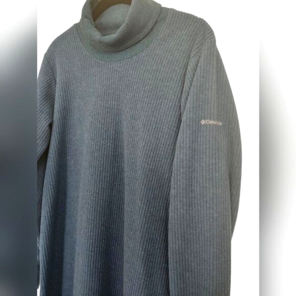 Columbia Women's Boundless Trek™ Fleece Dress, Medium, Teal, Sweater, Size M - Picture 5 of 5